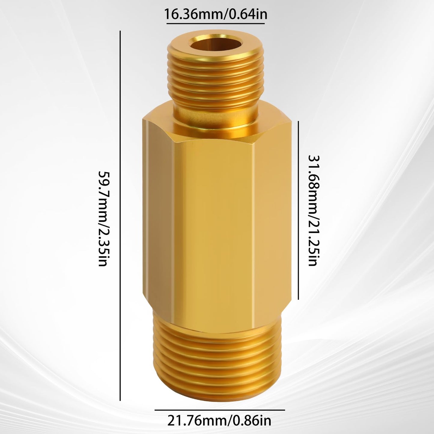 308862003 Pressure Washer Pump Outlet Tube, Compatible with Homelite HL252300/UT80953 & Ryobi RY80940B/RY80533/RY80930 Gas Pressure Washers