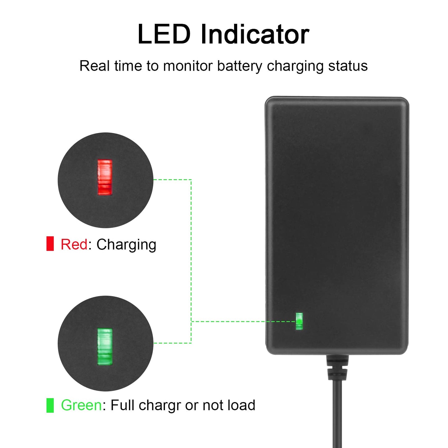 PCC691L Replacement for Porter Cable 20V Battery Charger PCC685L PCC680L PCC681L PCC682L PCC692L PCC699L, Also Fit for Black and Decker LCS1620 20V Li-ion Battery LB20 LBXR20 LBX20 LBX4020