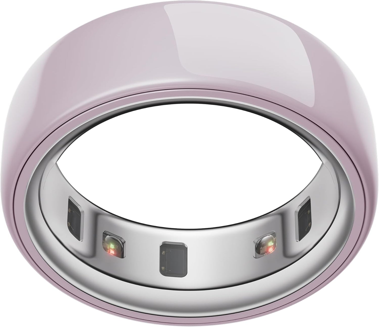 Oura Ring 4 - Ceramic Petal - Size 7 - Advanced Sleep & Activity Tracking | Up to 8 Days Battery Life