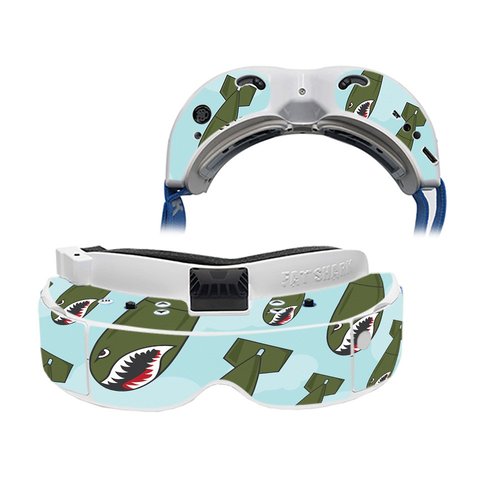 MightySkins Skin Compatible with Fat Shark Dominator V3 - Bombs Away | Protective, Durable, and Unique Vinyl Decal wrap Cover | Easy to Apply, Remove, and Change Styles | Made in The USA