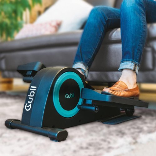 Cubii JR1 Under Desk Elliptical - Compact Seated Exerciser for Home Fitness | Ideal for Seniors