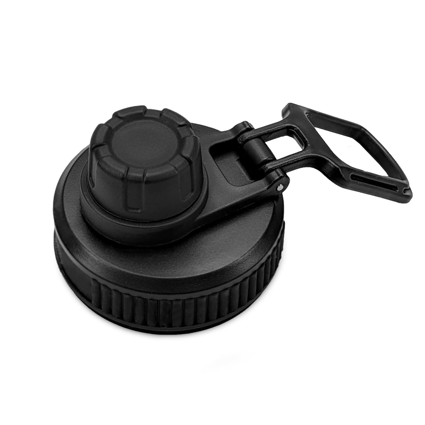XccMe Spout Lid for Hydro Flask Wide Mouth Sport Water Bottles,Replacement Lids for Most 12,14,16,18,20,22,32,40,64oz Wide Mouth Water Bottles with Handle Easy to Carry (Black)