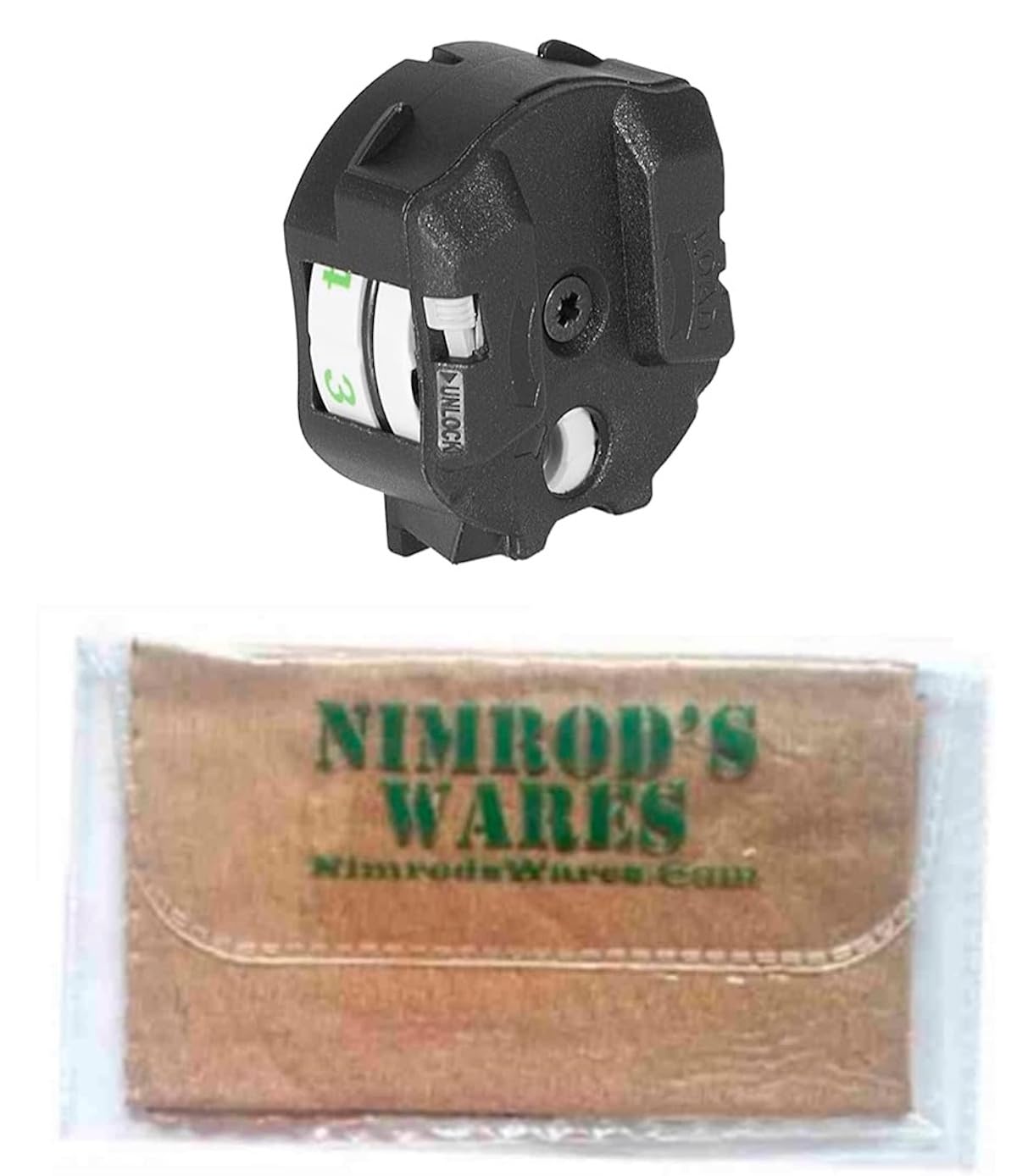 Nimrod's Wares Gamo 10X Gen3i .22 MultiShot Air Rifle Magazine 10-RDS Inertia Fed 621264454 Bundle with Microfiber Cloth (1)