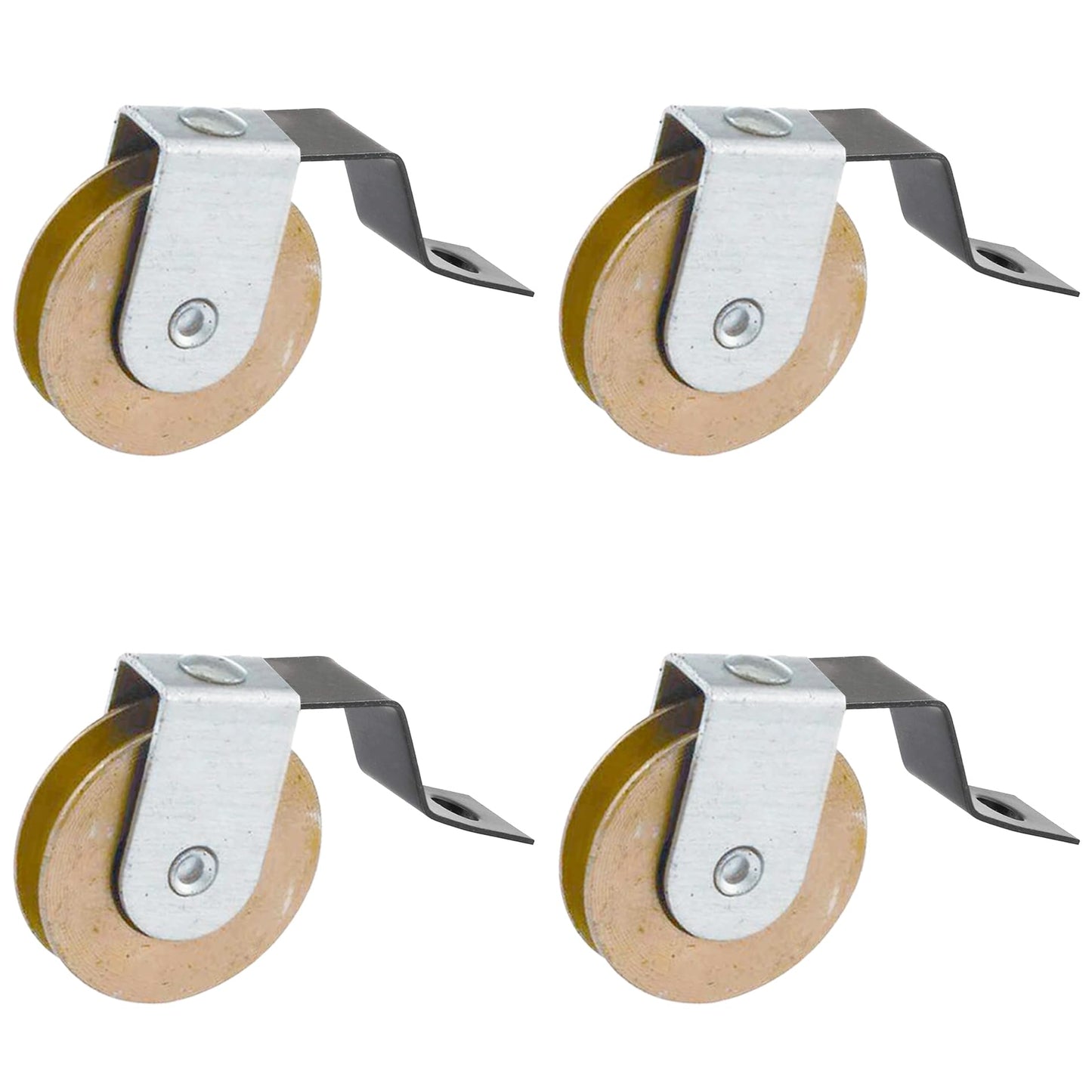 4 Pack Sliding Screen Door Tension Spring Fits for Academy Doors, Replaces B 638, B 687, B 639 and B 756 Used on Both Top and Bottom, 1" Concaved Steel Ball Bearing