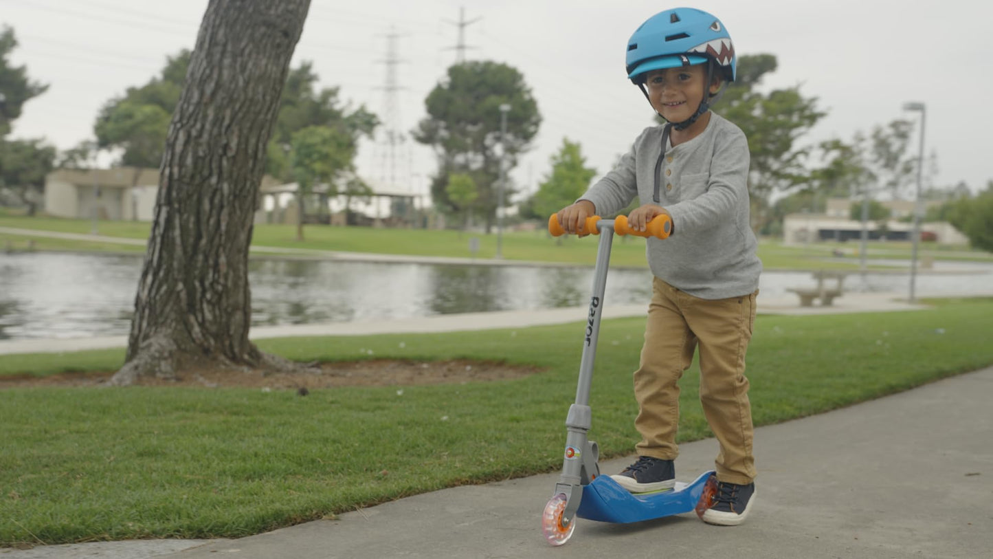 Razor Jr. Folding Kiddie Kick Scooter (Blue)