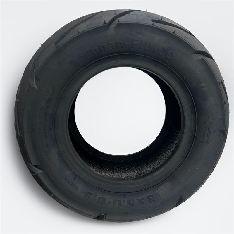 13 x 5.0-6.5 Tubeless Fat Tire 13inch Electric Scooter 220LBS Wheel Replacement Street Tyre Scooter Parts Rubber Material for 13inch Geofought G14/X13/Toursor Eelectric Scooter