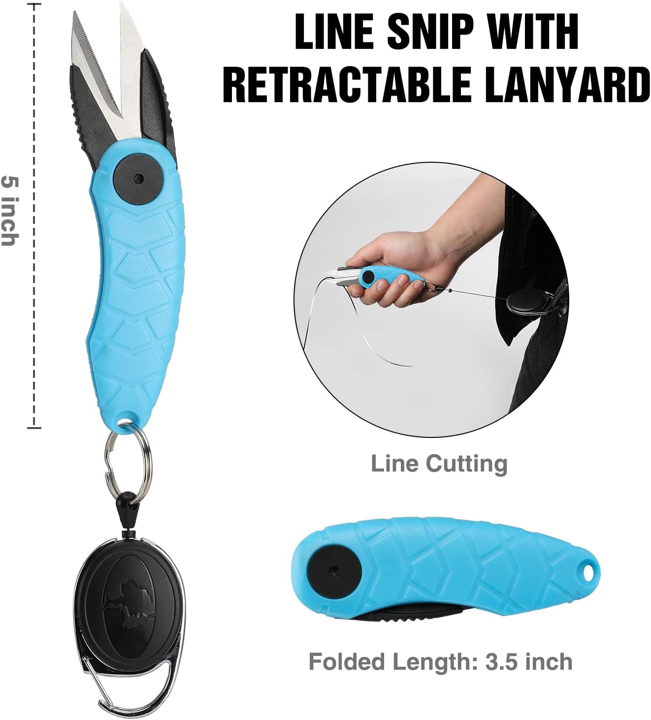 Mossy Oak Fishing Tools Kit - Multifunctional Fishing Plier & Lip Gripper | Saltwater Resistant Accessories