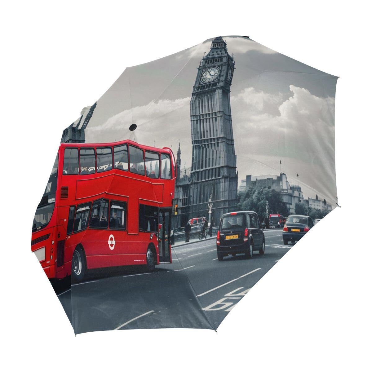 FORMRS Compact Travel Umbrella London The UK Auto Open Close Umbrella Windproof Anti-UV