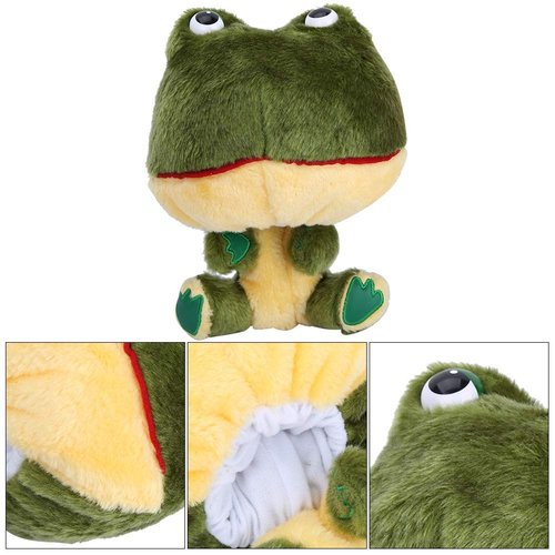 Golf Driver Headcover, Plush Frog Shape Soft Protection, Golf Accessory Cover, 1 Piece for Golfers, Gifts, Car Storage