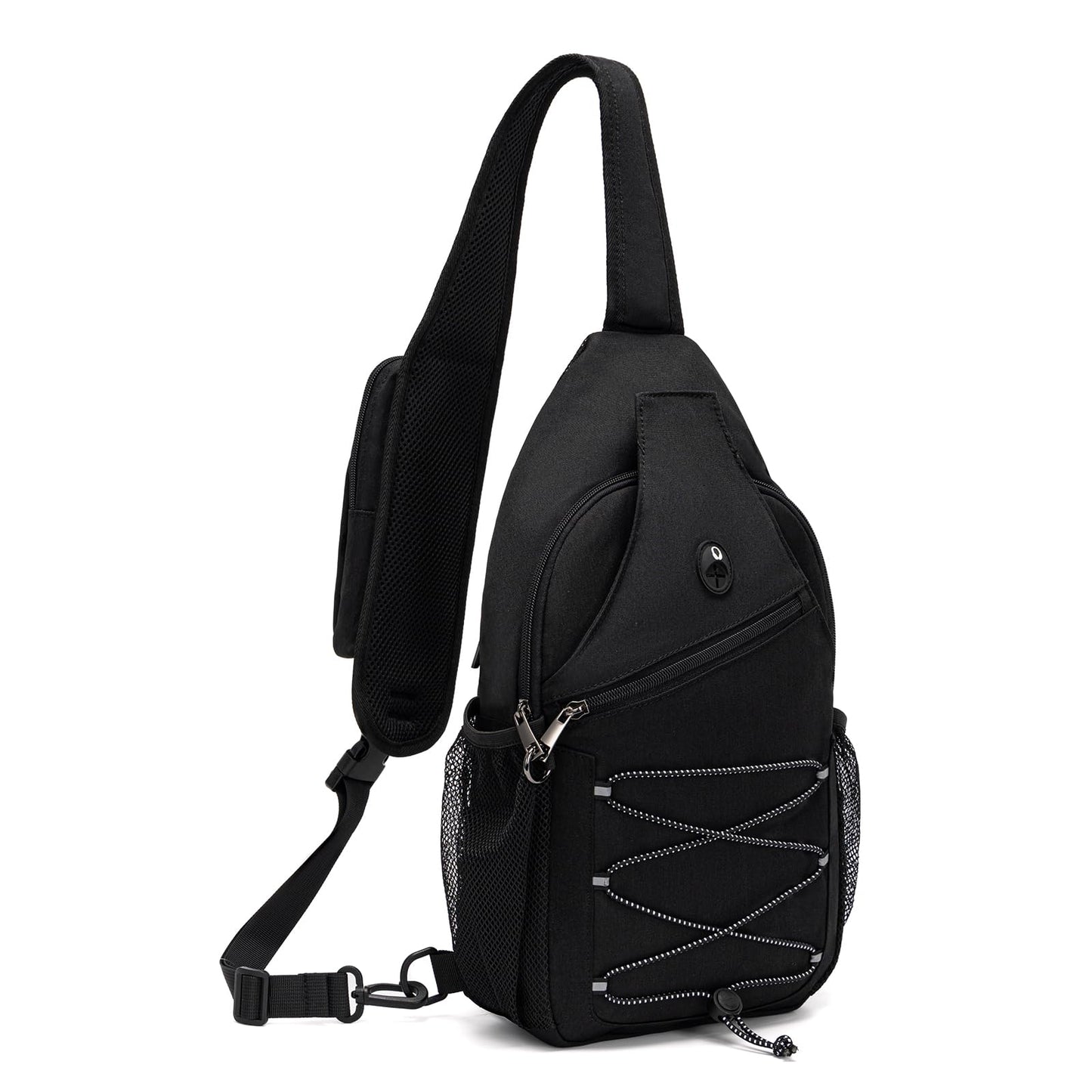 OSOCE Anti Theft Sling Bag RFID Blocking Crossbody Chest Bag for Men Women Water Resistant Travel Fits 9.7" iPad