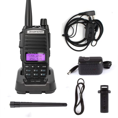 BAOFENG UV-82 5W Radio Handheld Dual Band Portable Walkie Talkies for Adults with Earpiece