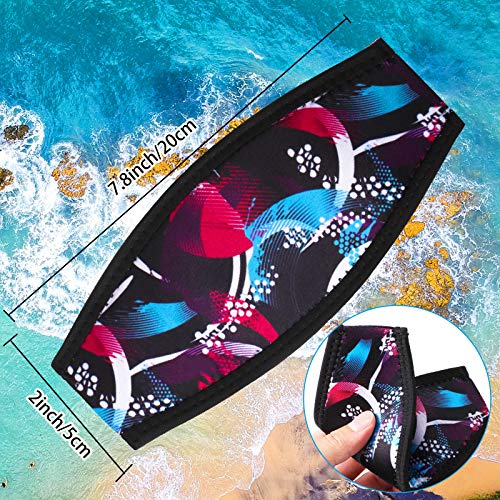 Neoprene Dive Mask Strap Cover - 3 Pack for Snorkeling & Diving