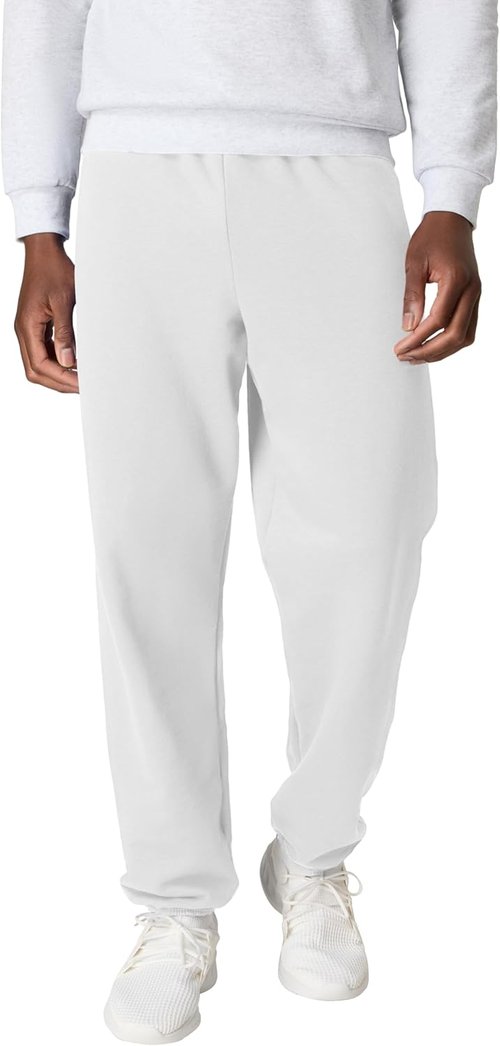 Hanes Men's Ecosmart Sweatpants - Comfortable Athletic Lounge Pants with Cuffed Legs