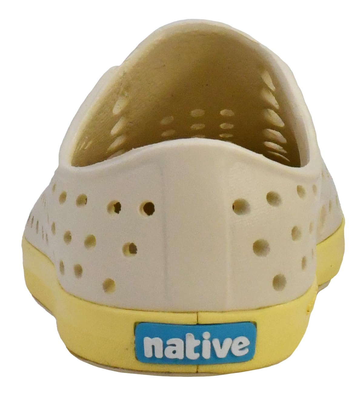 Native Shoes Unisex-Kids Jefferson Sneakers, Bone White/Gone Bananas Yellow, 13 Little Kid