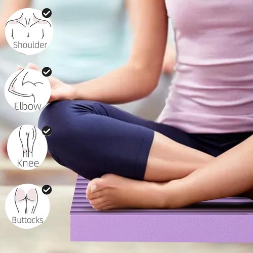 Extra Large Foam Balance Pad - Non-Slip Yoga Mat for Strength Training & Physical Therapy