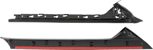 ECOTRIC Windshield A-Pillar Molding Trim - Compatible with 2011-2019 Ford Explorer | Durable Replacement Parts