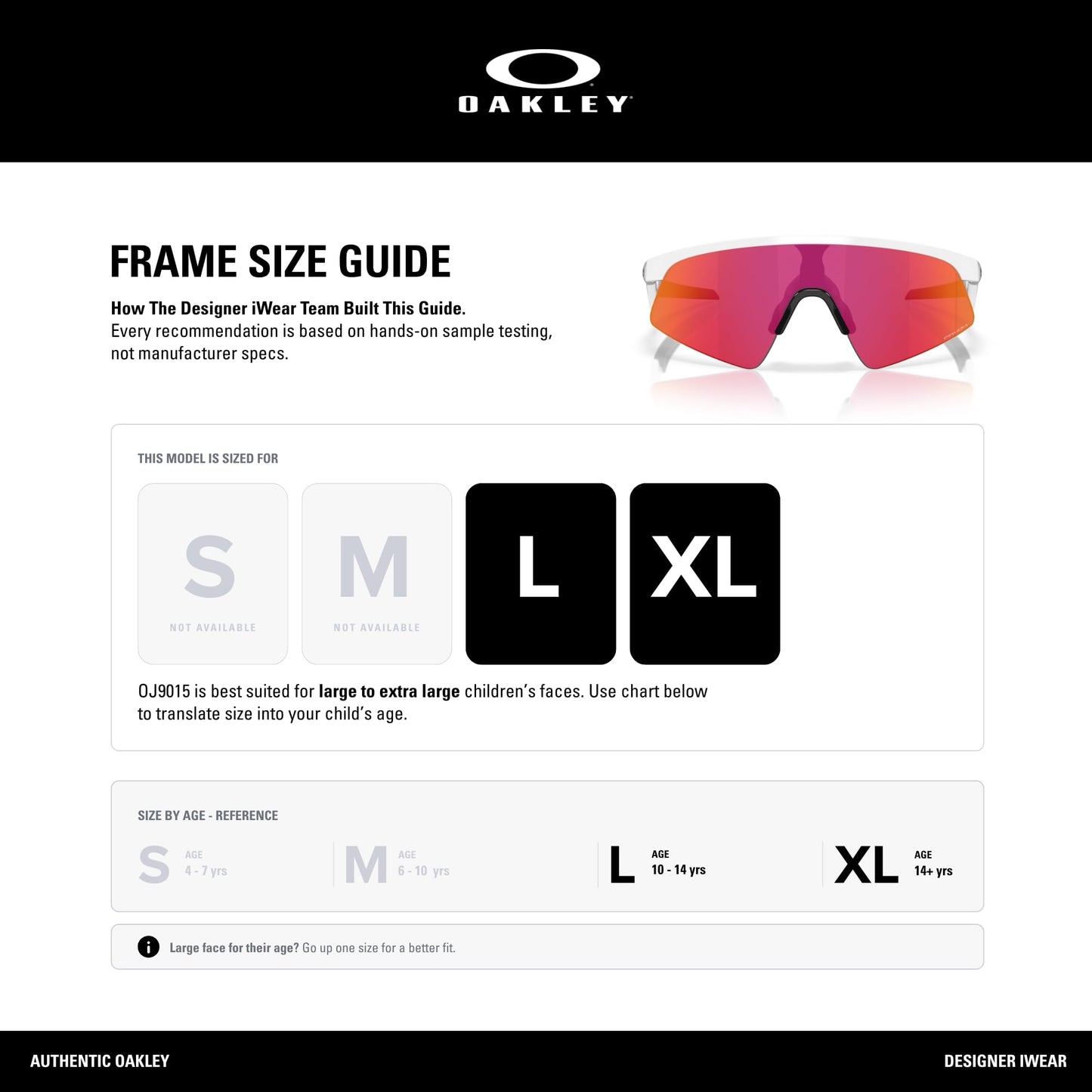 Oakley Resistor Sweep OJ9015 901503 28MM Polished White/Prizm Field Rectangle Junior Sunglasses for Boys for Girls