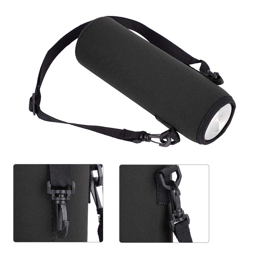 Water Bottle Case, Outdoor Neoprene Thermal Insulation, Water Bottle Sleeve, Adjustable Strap, 40 Oz Capacity, for Outdoor Adventures, Gym Workouts, Travel, and Daily Use