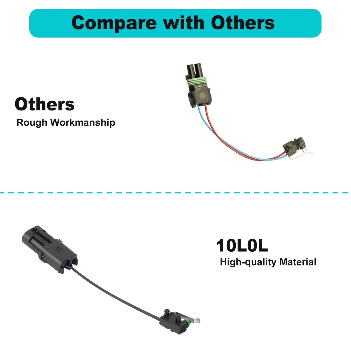 10L0L Golf Cart DCS Reverse Micro Switch Assembly for 1996-2002 EZGO DCS Electric Vehicles OEM# 73195-G01, CS25537, 73195G01, 6-154, 15843, N5537
