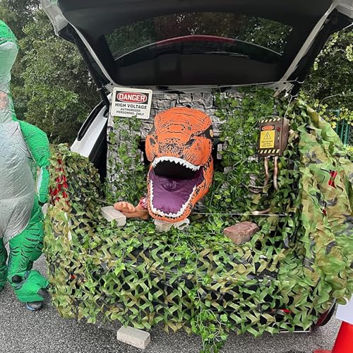 Sitong Woodland Camo Netting 1.5m x 3m Hunting Sunshade Military Decoration