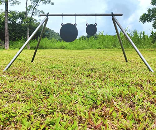 AR500 Metal Gong Target - 3" Steel Shooting Target - 3/8" Thick