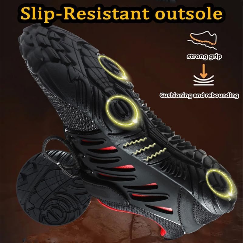 MIFAWA Barefoot Shoes - Men's Wide Toe Box Zero Drop Water Shoes for Gym & Hiking | Minimalist Design