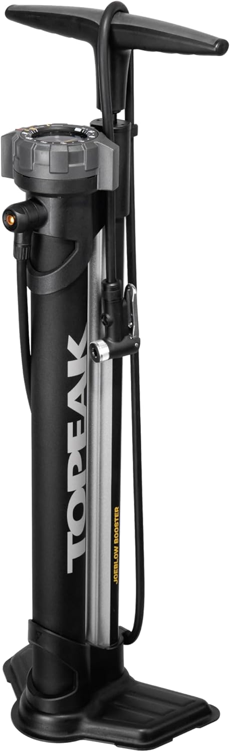 Topeak JoeBlow Booster Bike Pump - High-Pressure Performance | Durable Design for All Bikes