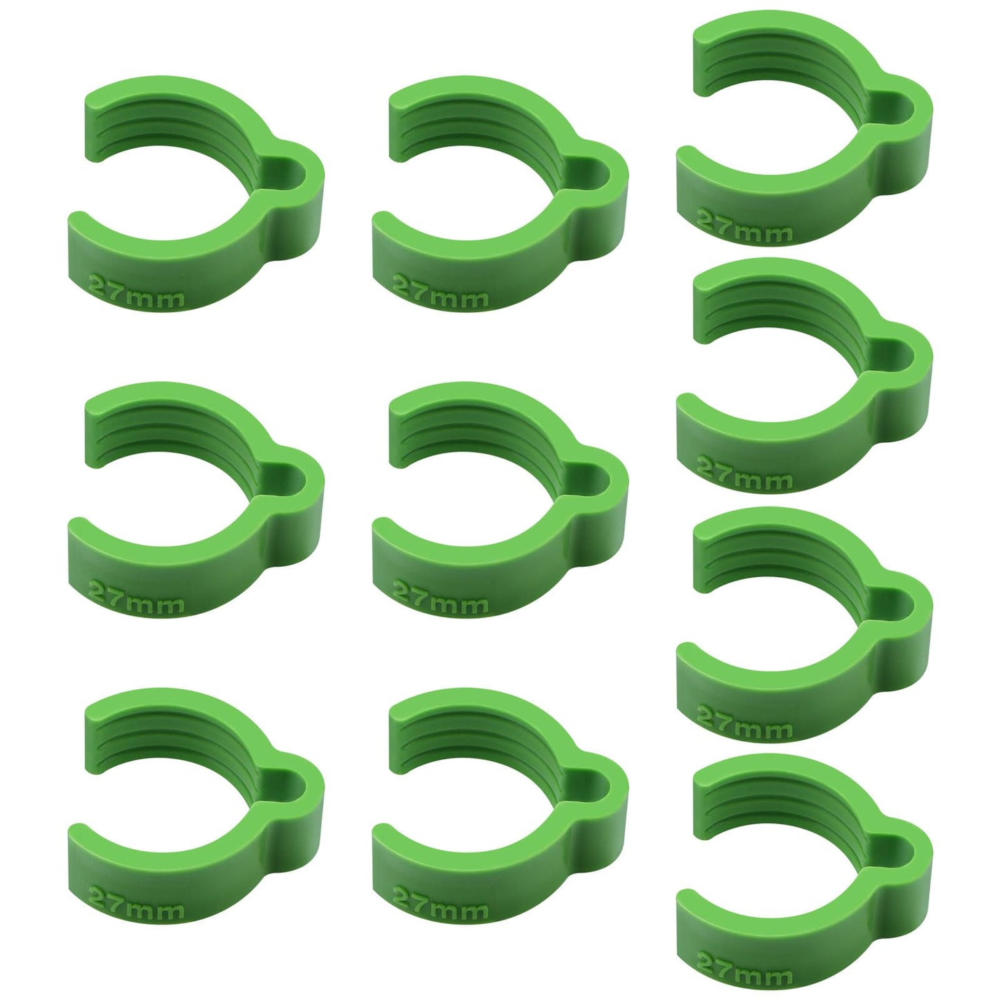 QQZ Coiled Hose Clips for Festool 27mm Hoses, for Festool Dust Extractor And Sander -10 Pcs