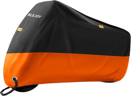 Bike Cover Waterproof - Heavy Duty 420D Bicycle Cover for 1 or 2 Bikes | UV, Dust & Wind Proof