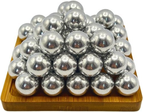 Byrna | 0.61 Cal Kinetic Projectiles - 50 Count Aluminum Self Defense Balls for Target Practice