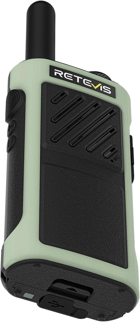 Retevis RB66P Walkie Talkies - Fast Charging, Long Range FRS Radios with 1500mAh Battery | 2 Pack for Camping & Hiking