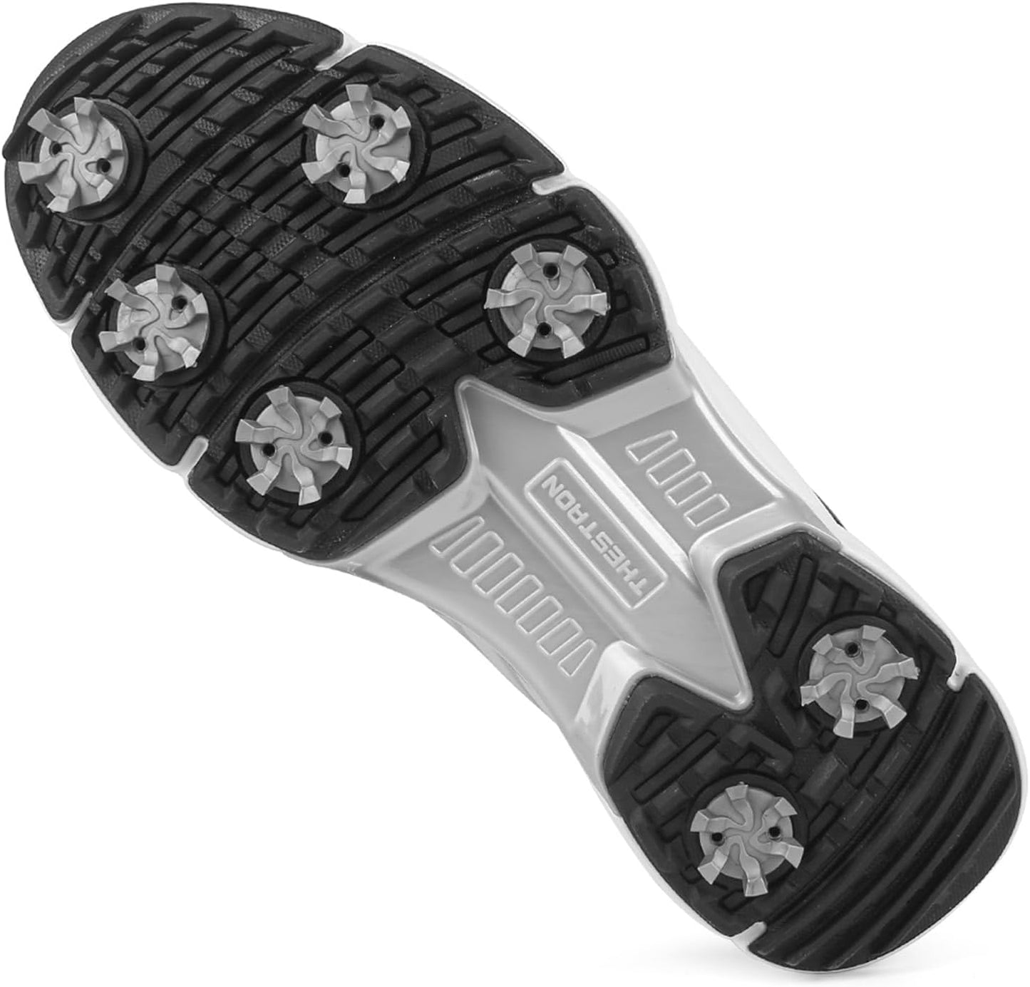 Skiennix Waterproof Golf Shoes - Spiked Sneakers for Men | Durable Outdoor Footwear for Golfers