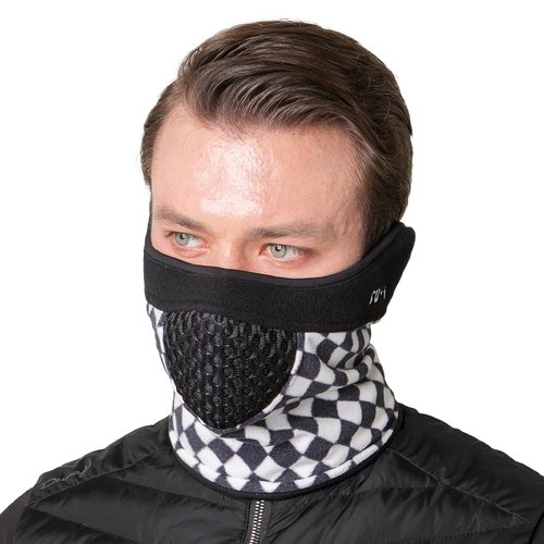 SUIGOLF KOREA W-Series W3 Thermal Sports Balaclava Face Mask for Winter | Golf, Running, Hiking & Outdoor Activities (US, Alpha, Large, Diamond)