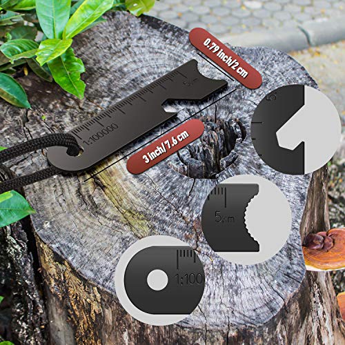10 All-Weather Fire Starter Scrapers with Key Rings
