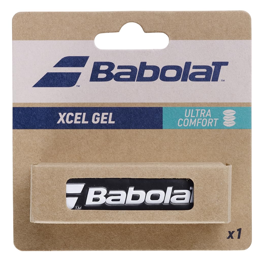 Babolat Xcel Gel Tacky Replacement Tennis Racquet Grip in Black