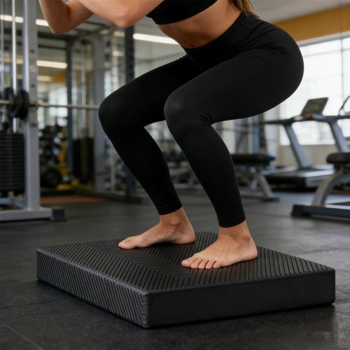 High-Density Balance Pad by Skiennix - Extra Large Foam Board for Rehabilitation & Stability Workouts