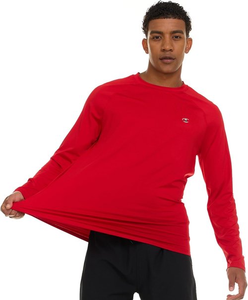 Champion Rash Guard - Long Sleeve Men's Swim Shirt for Fishing & Hiking | UPF 50+ Sun Protection, Quick Dry