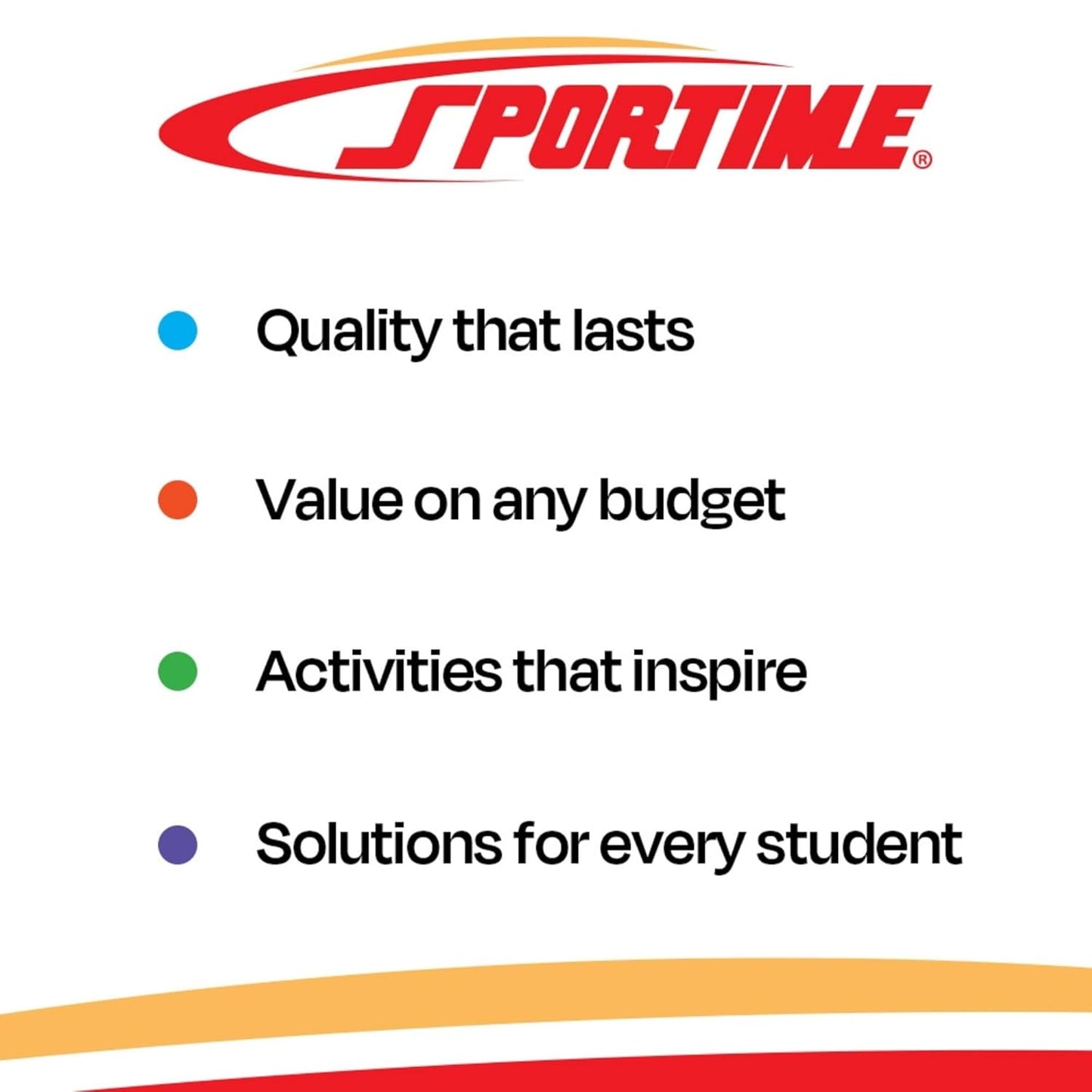 Sportime Playground Ball - Durable 13-Inch Blue Ball for Active Play and Sports Fun