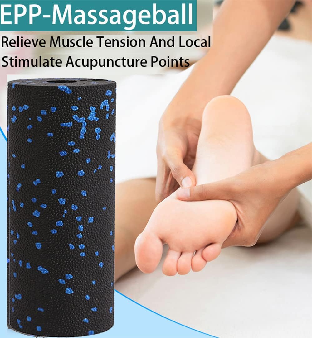 Mini Foam Roller - Trigger Point Therapy & Myofascial Release for Deep Tissue Massage | Peanut Ball