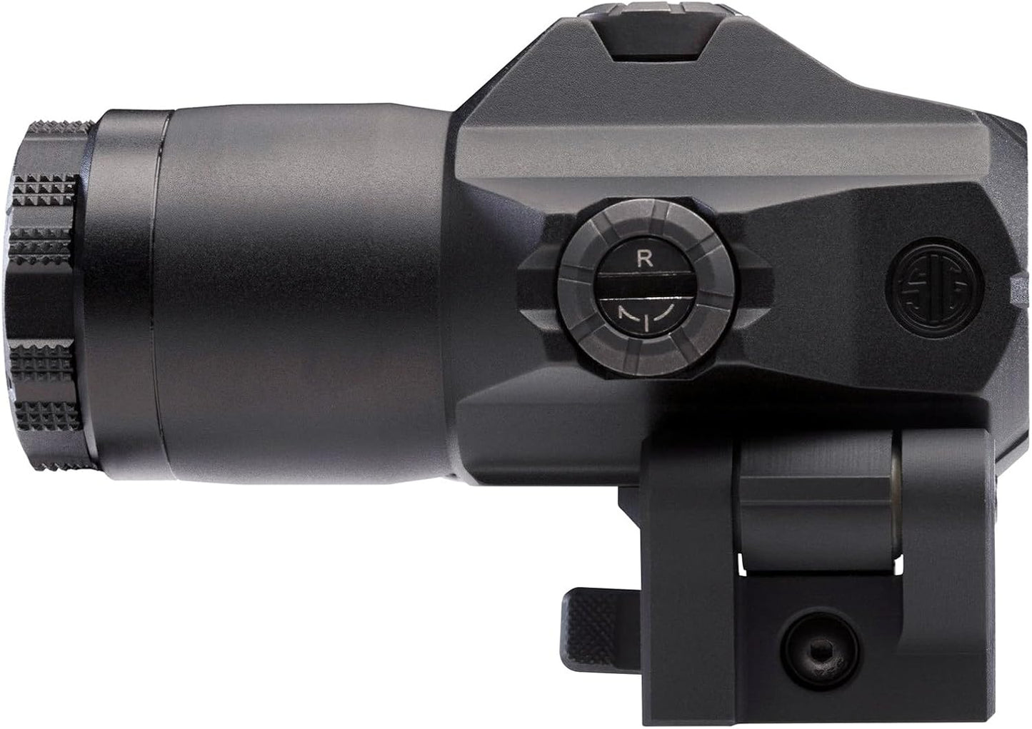 SIG SAUER JULIET4 4X Magnifier - Durable, Waterproof & Adjustable Quick Release for M1913 Picatinny