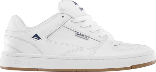 Emerica Mute – Subtle Skate Statement, Reinforced Vulc, Cushioned Feel, Everyday Wear White