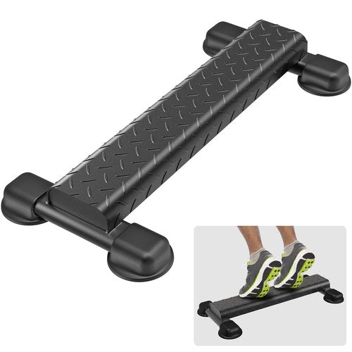 Lifeswell Steel Calf Raise Bar with Wider Anti-Slip Calf Raise Block, Rounded Edge Standing Calf Raise Machine for Calf Workout, Squat & Foot Stretch, 800 lbs Capacity