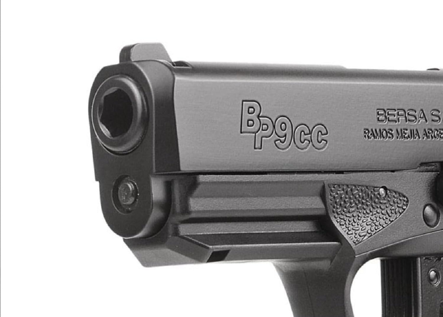 ASG BERSA BP9CC .177 Caliber Steel BB Gun Pistol - Non-Blowback Design for Precision Shooting