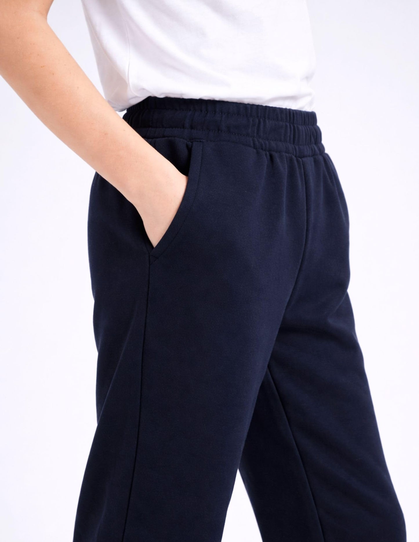 3 Pack Boys Lightweight Jogger Pants, Youth Athletic Sweatpants, Kids Toddlers Clothes Apparel (Set 7, Small) Navy