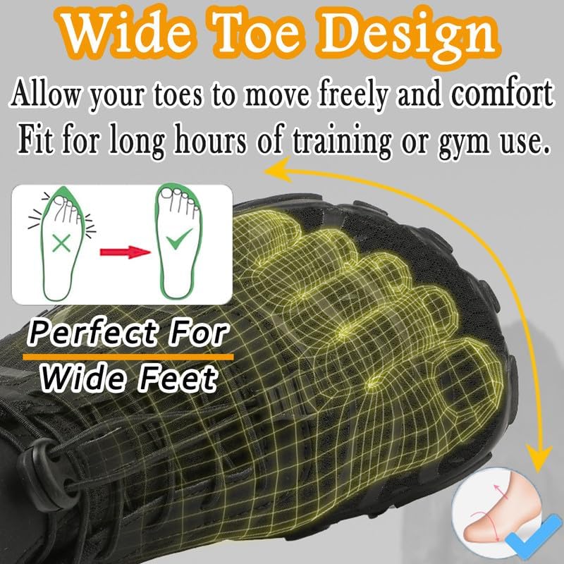 Minimalist Barefoot Shoes for Men and Women - Zero Drop Hiking & Workout Footwear