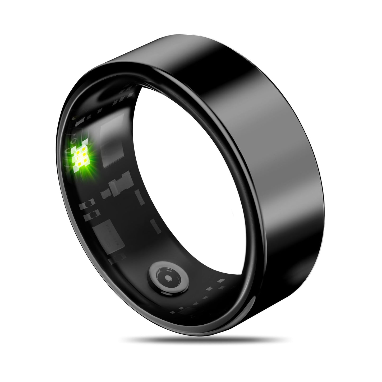 Milavan Smart Health Ring for Women Men Fitness Tracker with Heart Rate, Blood Oxygen, Blood Pressure, Sleep Monitoring, Graphite 14#