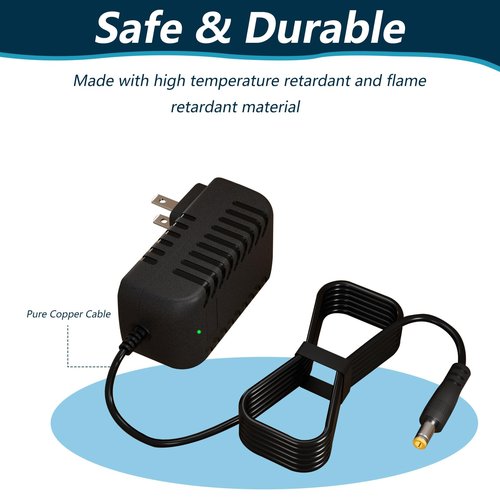 25.2V 1A Adapter Compatible with Segway Ninebot Zing E8 E10 E12 C2 Pro C8 C9 C10 C15 C20 Electric Scooter Charger, Fit for 21.6V Lithium Battery