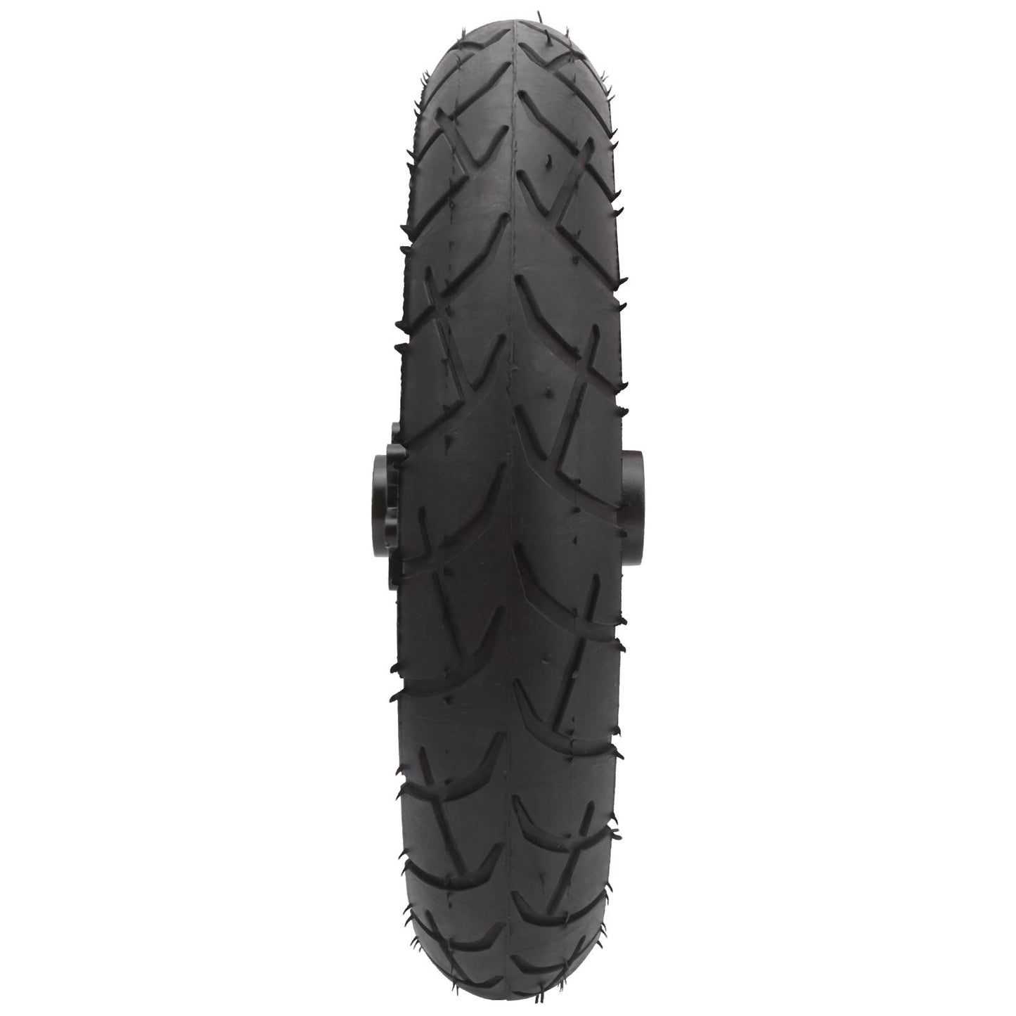 12in Electric Scooter Wheel, Scooter Tire with Wheel Hub Rubber Tyre Replacement 12 1/2X2 1/4