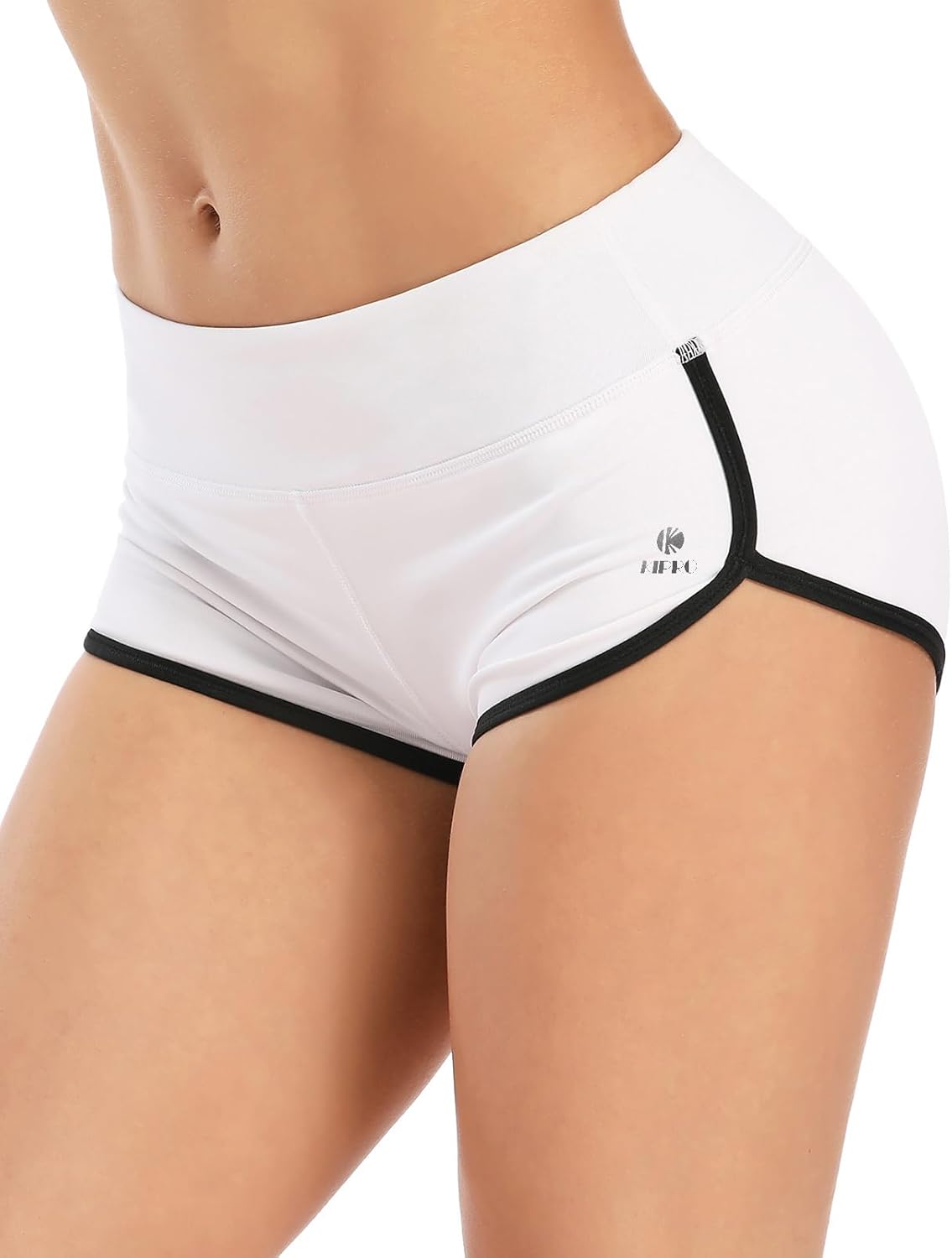 Skiennix Women's Booty Shorts - High Waist Butt Lifting Yoga & Gym Shorts for Ultimate Comfort