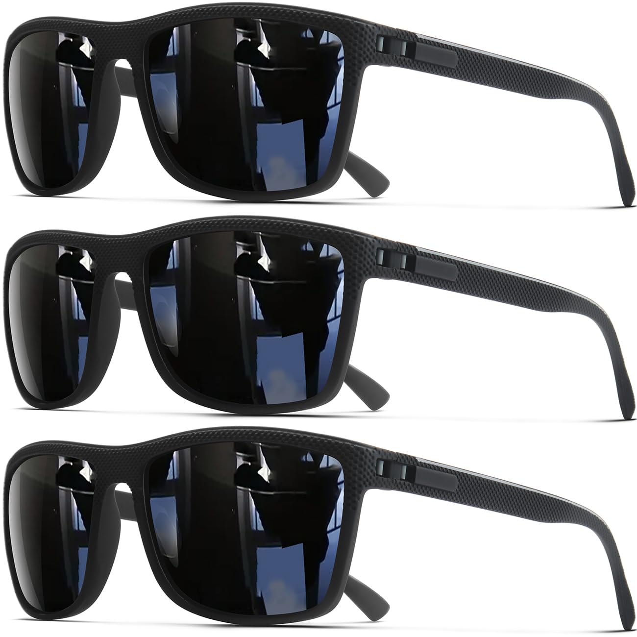AWGSEE Polarized Sunglasses for Men, UV Protection Lightweight Sun Glasses for Driving Fishing Golf